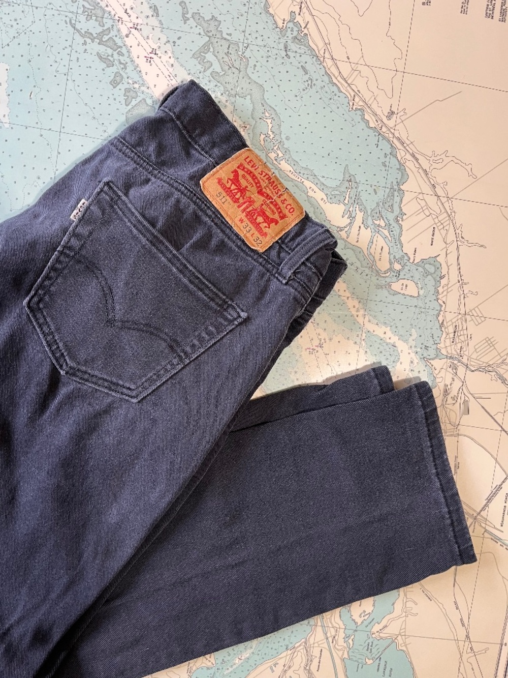 Vintage Levi's 511 White Tab 33 x 32